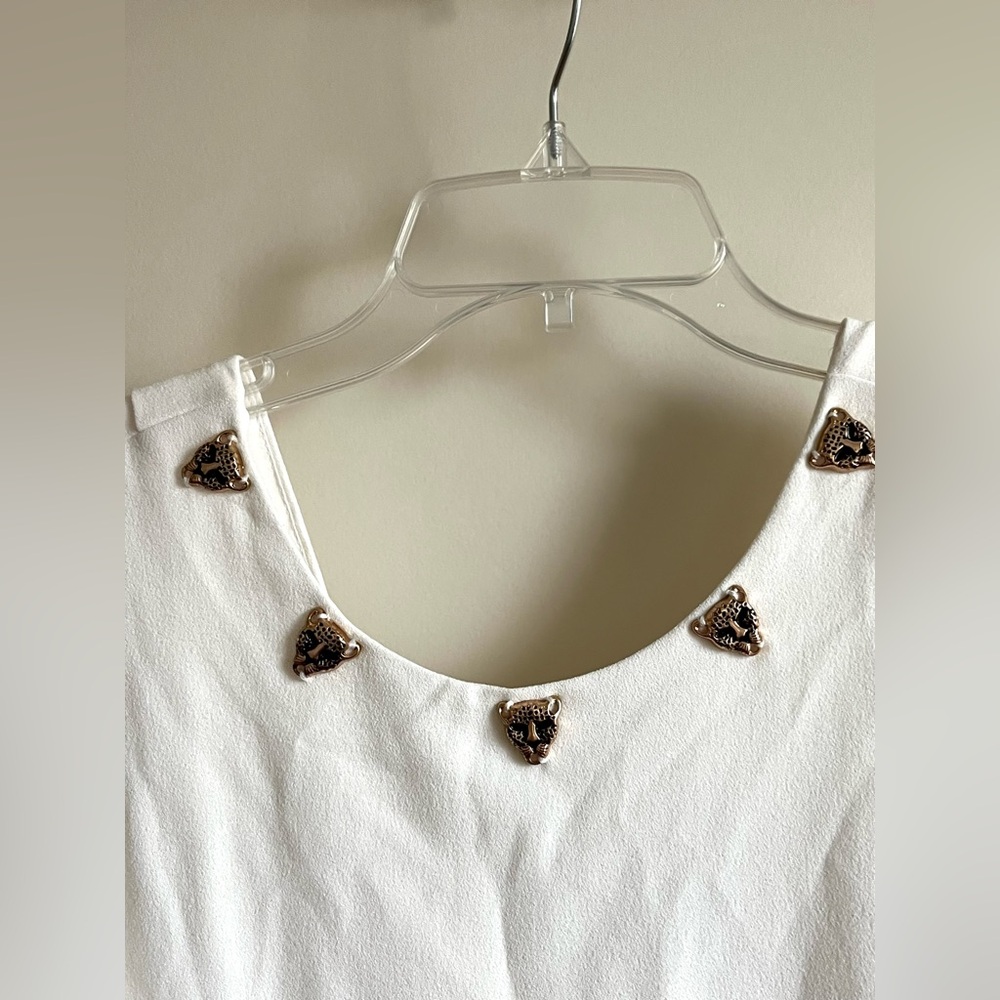 Love21 white Sleeveless Dress medium